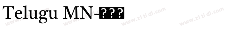 Telugu MN字体转换 Telugu MN字体转换